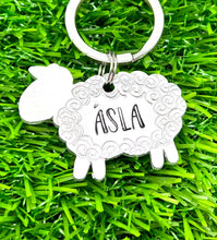 Load image into Gallery viewer, Sheep • Personalised ID Tag / Keyring