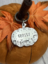 Load image into Gallery viewer, Midnight dreams • Personalised Pet ID Tag / Keyring
