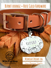 Load image into Gallery viewer, Midnight dreams • Personalised Pet ID Tag / Keyring