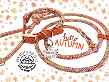 Load image into Gallery viewer, Flower Burst - Adjustable Rope Collar