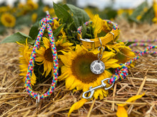 Load image into Gallery viewer, Rainbow - Adjustable Rope Collar