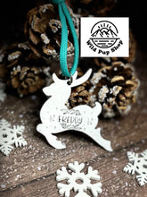 Load image into Gallery viewer, Wreath Reindeer Christmas Decoration