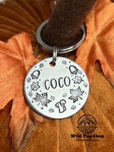 Load image into Gallery viewer, Woodland Squirrel • Personalised ID Tag / Keyring