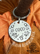 Load image into Gallery viewer, Woodland Squirrel • Personalised ID Tag / Keyring