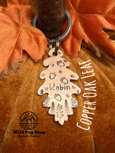 Load image into Gallery viewer, FALLING ACORNS • Personalised Pet ID Tag / Keyring