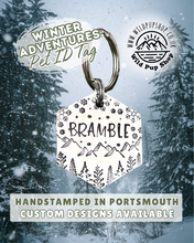 Load image into Gallery viewer, Winter Adventures • Personalised ID Tag / Keyring
