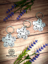 Load image into Gallery viewer, Lavender Haze • Personalised Pet ID Tag / Keyring
