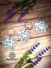 Load image into Gallery viewer, Lavender Haze • Personalised Pet ID Tag / Keyring
