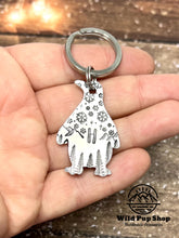 Load image into Gallery viewer, Penguin Peaks • Personalised ID tag / Keyring