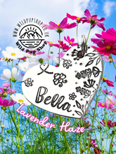 Load image into Gallery viewer, Lavender Haze • Personalised Pet ID Tag / Keyring