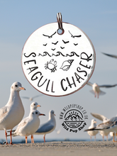 Load image into Gallery viewer, Seagull Chaser • Personalised ID Tag / Keyring