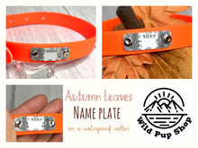 Load image into Gallery viewer, ADD ON NAME PLATE • Autumn Leaves