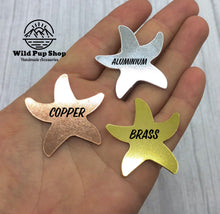 Load image into Gallery viewer, Starfish Wishes • Personalised Pet ID tag / Keyring
