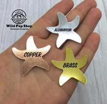 Load image into Gallery viewer, Starfish Wishes • Personalised Pet ID tag / Keyring