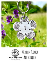 Load image into Gallery viewer, Sunflower • Personalised Pet ID Tag / Keyring