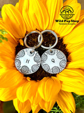 Load image into Gallery viewer, Sunflower • Personalised Pet ID Tag / Keyring