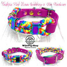 Load image into Gallery viewer, Rainbow - Adjustable Rope Collar