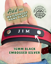 Load image into Gallery viewer, Add on: Embossed Waterproof Name Plate