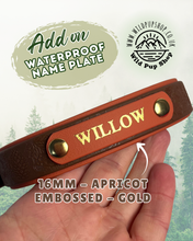 Load image into Gallery viewer, Add on: Embossed Waterproof Name Plate