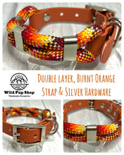 Load image into Gallery viewer, Autumn Leaves - Adjustable Rope Collar
