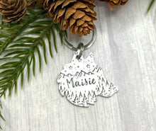 Load image into Gallery viewer, Wilderness • Personalised Pet ID tag / keyring