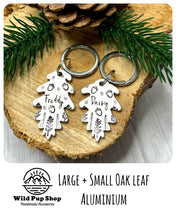 Load image into Gallery viewer, FALLING ACORNS • Personalised Pet ID Tag / Keyring