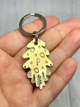 Load image into Gallery viewer, FALLING ACORNS • Personalised Pet ID Tag / Keyring