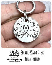 Load image into Gallery viewer, MOUNTAIN STARS • Pet ID Tag / Keyring