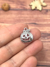 Load image into Gallery viewer, Autumn & Halloween Metal Charm for ID tags, Keyrings and Jewlery
