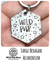 Load image into Gallery viewer, Stars • Personalised Pet ID Tag / Keyring