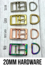 Load image into Gallery viewer, UV Printed Biothane Adjustable Collar • 16mm, 20mm or 25mm widths