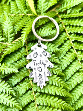 Load image into Gallery viewer, FALLING ACORNS • Personalised Pet ID Tag / Keyring