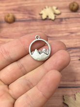 Load image into Gallery viewer, Autumn & Halloween Metal Charm for ID tags, Keyrings and Jewlery