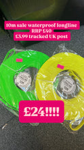 Load image into Gallery viewer, Sale - Ready to Ship - Waterproof Longlines – 3m &amp; 10m
