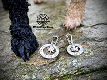 Load image into Gallery viewer, Adventure Life Washer • Personalised Name tag, ID Tag, Dog tag, Cat tag, Custom keyring, Silver Aluminium, Brass or Copper • Trees, Mountain
