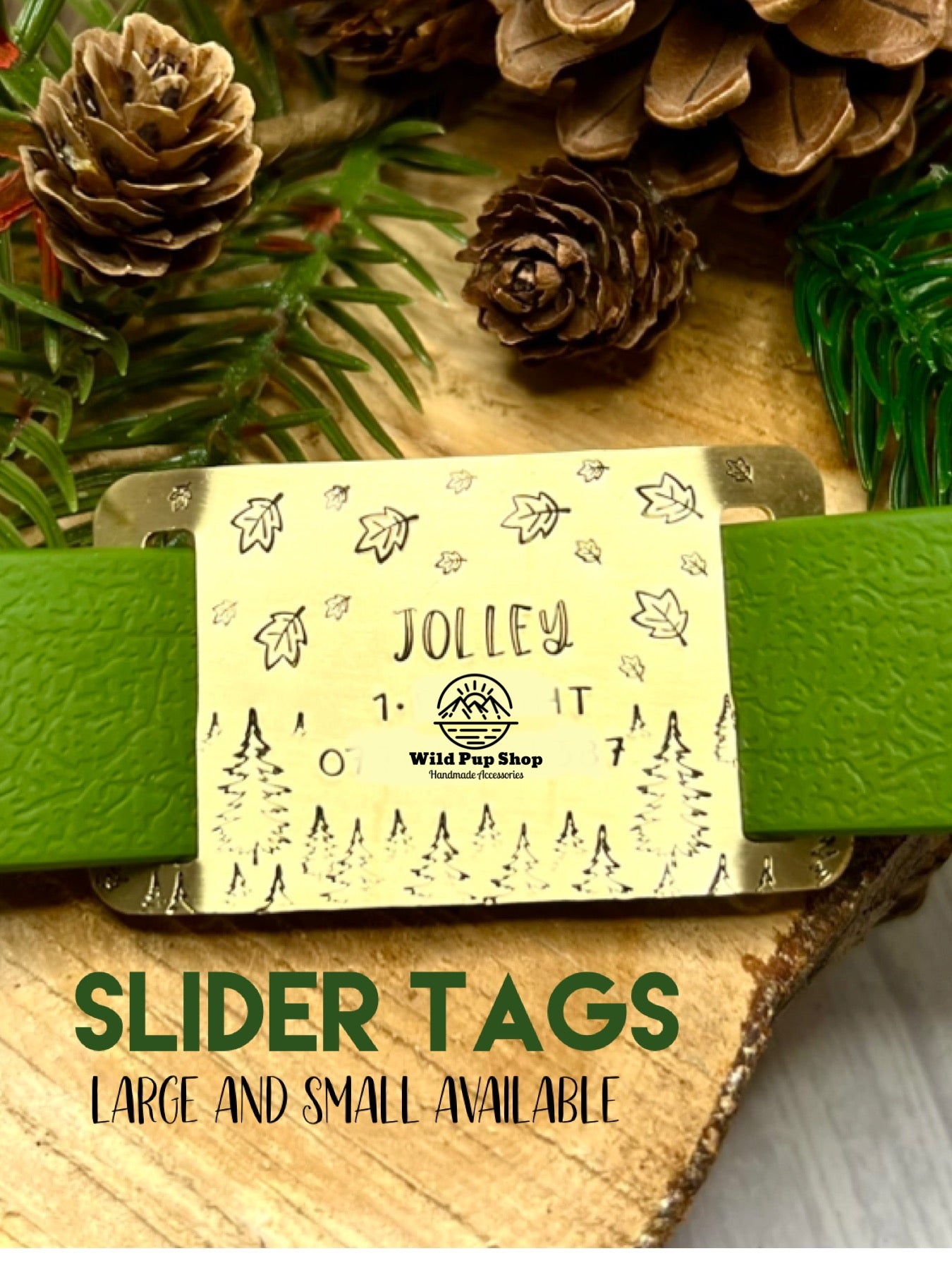 Autumn Breeze • Slider Tag – Wild Pup Shop