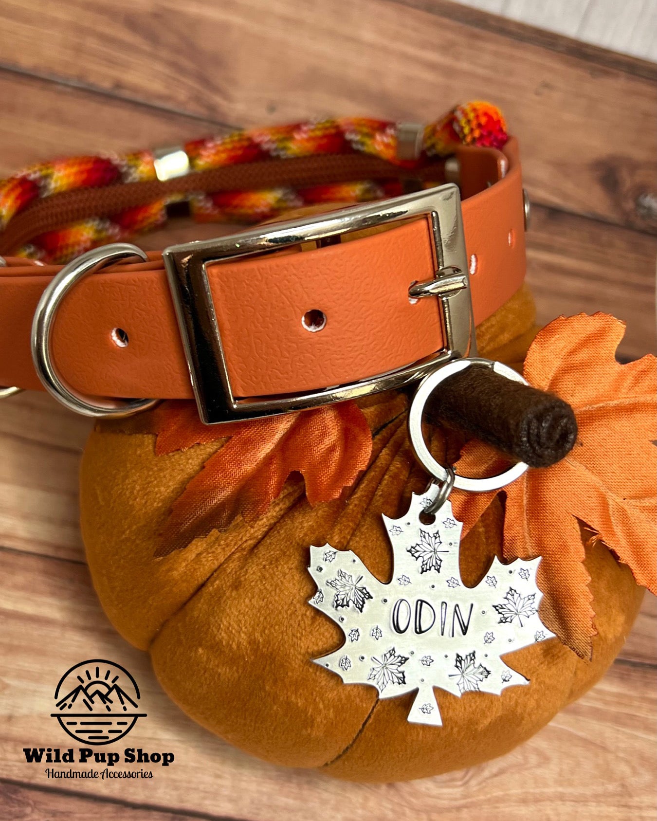 Fall themed dog collars hotsell